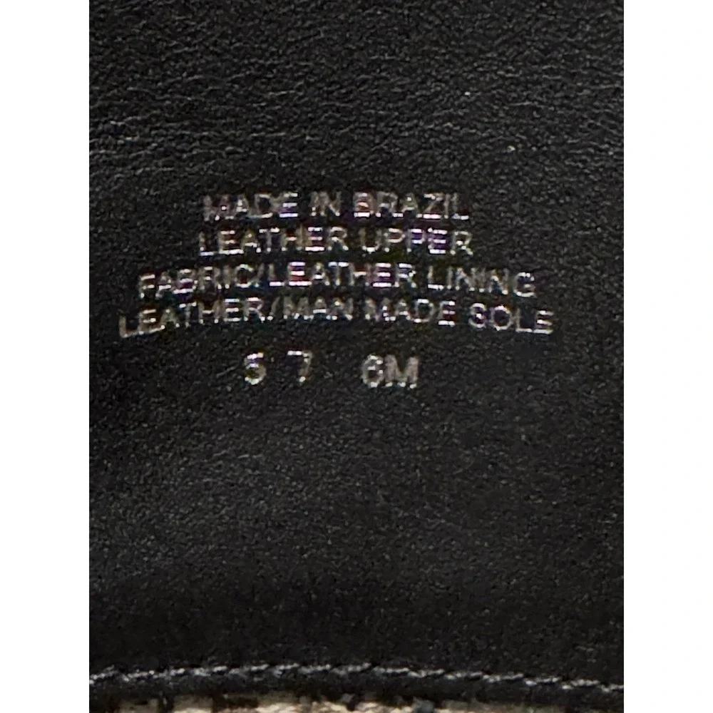 Tory Burch Blaire Size 6 M‎ Leather Womens Riding Boots Black